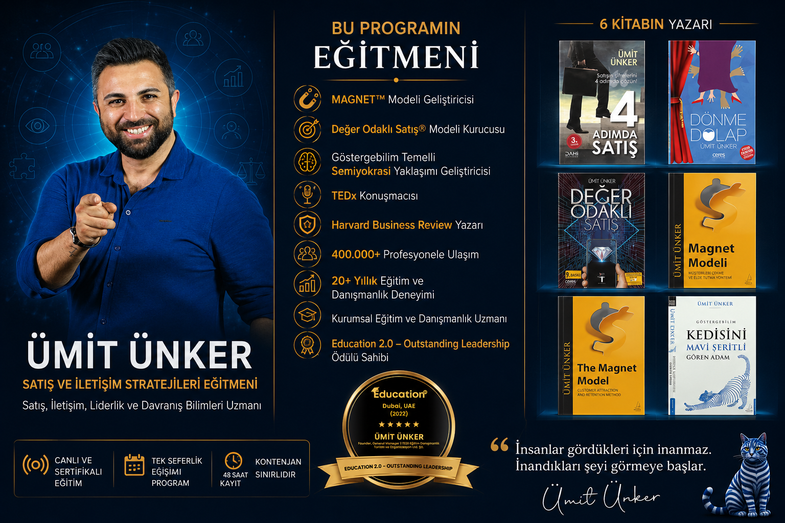 Eğitmen Ümit ÜNKER Hakkında