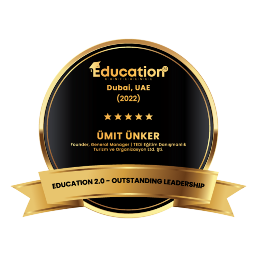 Education 2.0 Conference Outstanding Leadership Award — Ümit ÜNKER